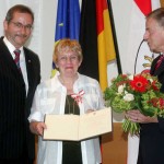 Ministerpräsident a.D. Matthias Platzeck mit Almut Berger