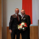 Ministerpräsident a.D. Matthias Platzeck mit Andreas Rohde