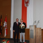 Ministerpräsident a.D. Matthias Platzeck mit Arnold Kuchenbecker