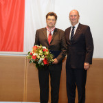 Ministerpräsident Dietmar Woidke mit Bernhard Groß