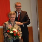 Ministerpräsident a.D. Matthias Platzeck mit Dr. Carola Wolf