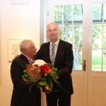 Ministerpräsident Dietmar Woidke mit Czeslaw Fiedorowicz