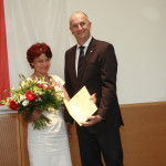 Ministerpräsident Dietmar Woidke mit Danuta Nowak