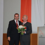 Ministerpräsident a.D. Matthias Platzeck mit Eckhard Fichtmüller