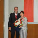 Ministerpräsident a.D. Matthias Platzeck mit Edith Lowack