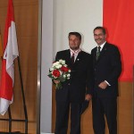Ministerpräsident a.D. Matthias Platzeck mit Fred Loose