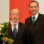 Ministerpräsident a.D. Matthias Platzeck mit Friedwart Neue