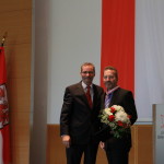 Ministerpräsident a.D. Matthias Platzeck mit Gerard Pieper
