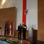 Ministerpräsident a.D. Matthias Platzeck mit Hans-Ulrich Schulz