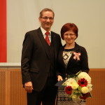 Ministerpräsident a.D. Matthias Platzeck mit Heidemarie Göbel