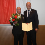 Ministerpräsident Dietmar Woidke mit Heiner van de Loo
