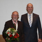 Ministerpräsident Dietmar Woidke mit Heinz-Joachim Schmidtchen