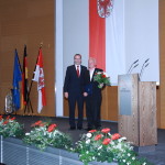 Ministerpräsident a.D. Matthias Platzeck mit Heinz Maintok
