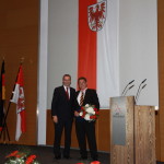 Ministerpräsident a.D. Matthias Platzeck mit Helmut Hoffmann