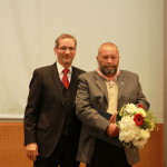 Ministerpräsident a.D. Matthias Platzeck mit Henry Pottag
