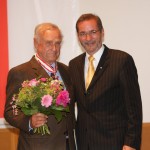 Ministerpräsident a.D. Matthias Platzeck mit Dr. Hubert Schrödinger