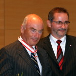 Ministerpräsident a.D. Matthias Platzeck mit Jörg Schönbohm