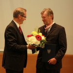 Ministerpräsident a.D. Matthias Platzeck mit Karl Lau