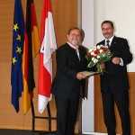 Ministerpräsident a.D. Matthias Platzeck mit Klaus Windeck