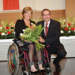 Ministerpräsident a.D. Matthias Platzeck mit Marianne Seibert