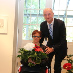 Ministerpräsident Dietmar Woidke mit Martina Willing