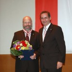Ministerpräsident a.D. Matthias Platzeck mit Michael Schönberg