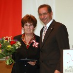 Ministerpräsident a.D. Matthias Platzeck mit Monika Walter