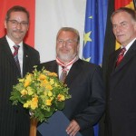 Ministerpräsident a.D. Matthias Platzeck mit Norbert Ohst