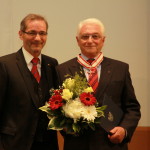 Ministerpräsident a.D. Matthias Platzeck mit Peter Lange