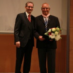Ministerpräsident a.D. Matthias Platzeck mit Walter Kassin