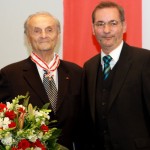 Ministerpräsident a.D. Matthias Platzeck mit Werner Bader
