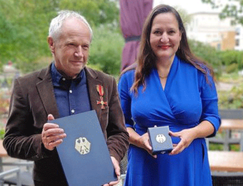 Bundesverdienstkreuz für Landschaftsgärtner Jörg Näthe