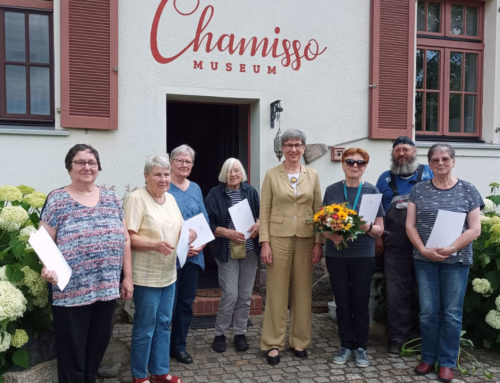Förderverein Kunersdorfer Musenhof für Aufbau des Chamisso-Museums als „Ehrenamt des Monats“ geehrt