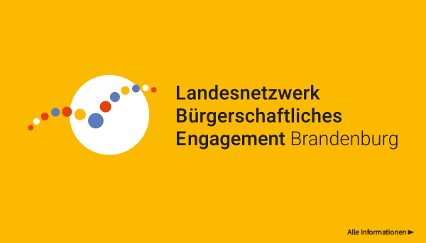 Logo Landesnetzwerk für bürgerschaftliches Engagement, Link zur Themenseite 
