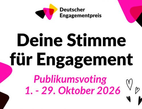 Deutscher Engagementpreis: Jetzt voten für Brandenburger Projekte!